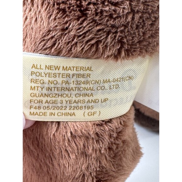 Dan Dee Collectors Choice Rudolph Red Nose Reindeer 12" Stuffed Plush Hat Scarf - Picture 10 of 11